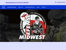 Tablet Screenshot of defensemidwest.com